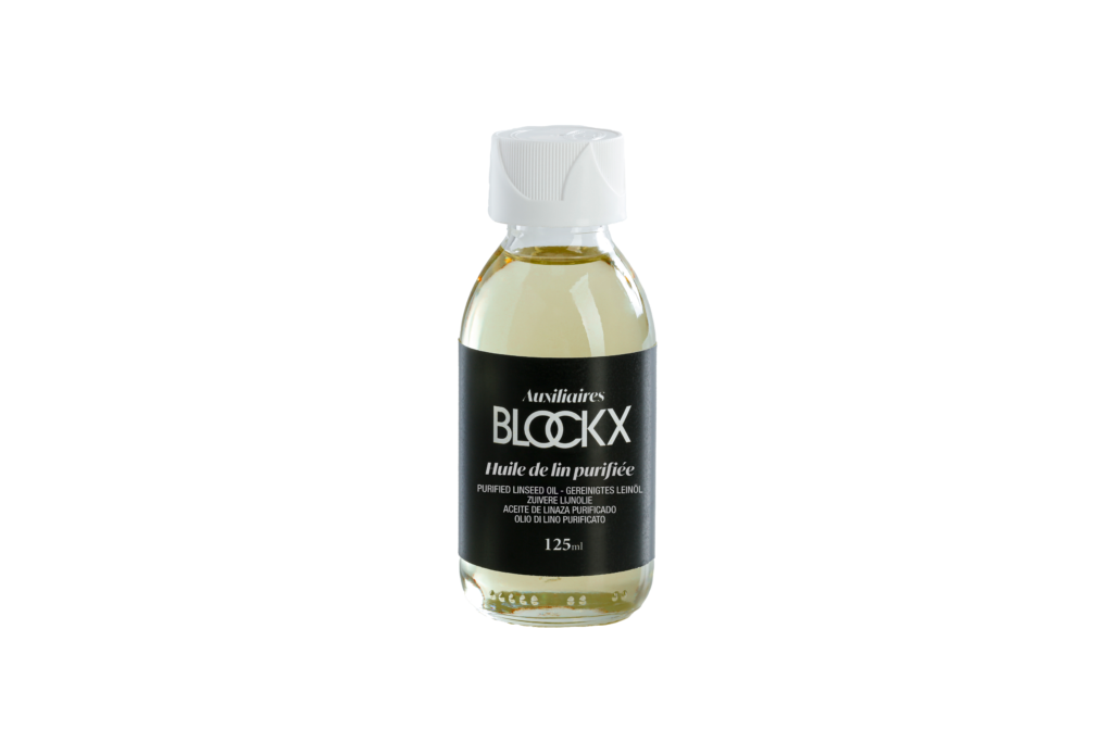 Purified linseed oil - Glass bottle - BLOCKX - Color as passion