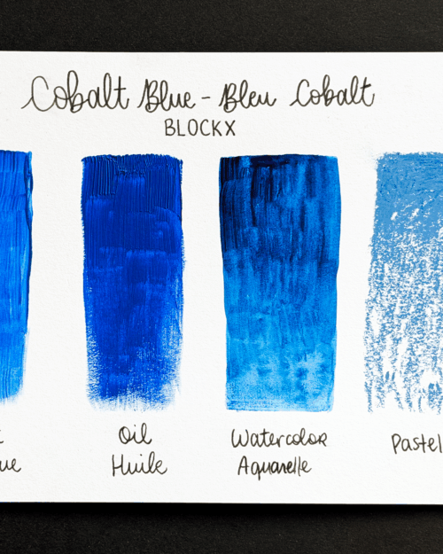 Cobalt blue: origin of the color, uses in art and painting
