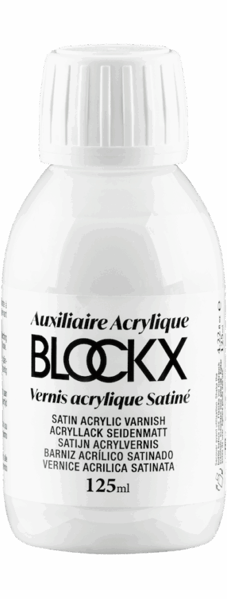 Vernis acrylique satiné – 125ml