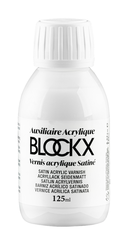 Vernis acrylique satiné – 125ml
