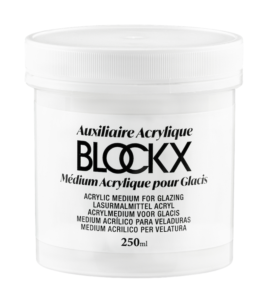 Acrylic medium for glazes – 250ml