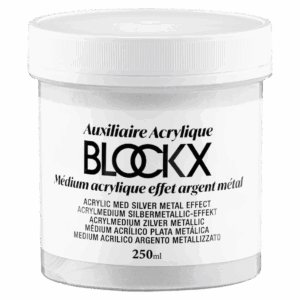 Médium acryl effet argent métal - 250ml