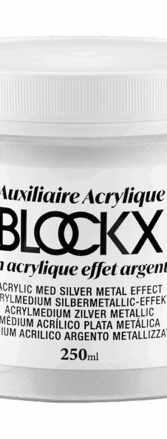 Médium acryl effet argent métal – 250ml