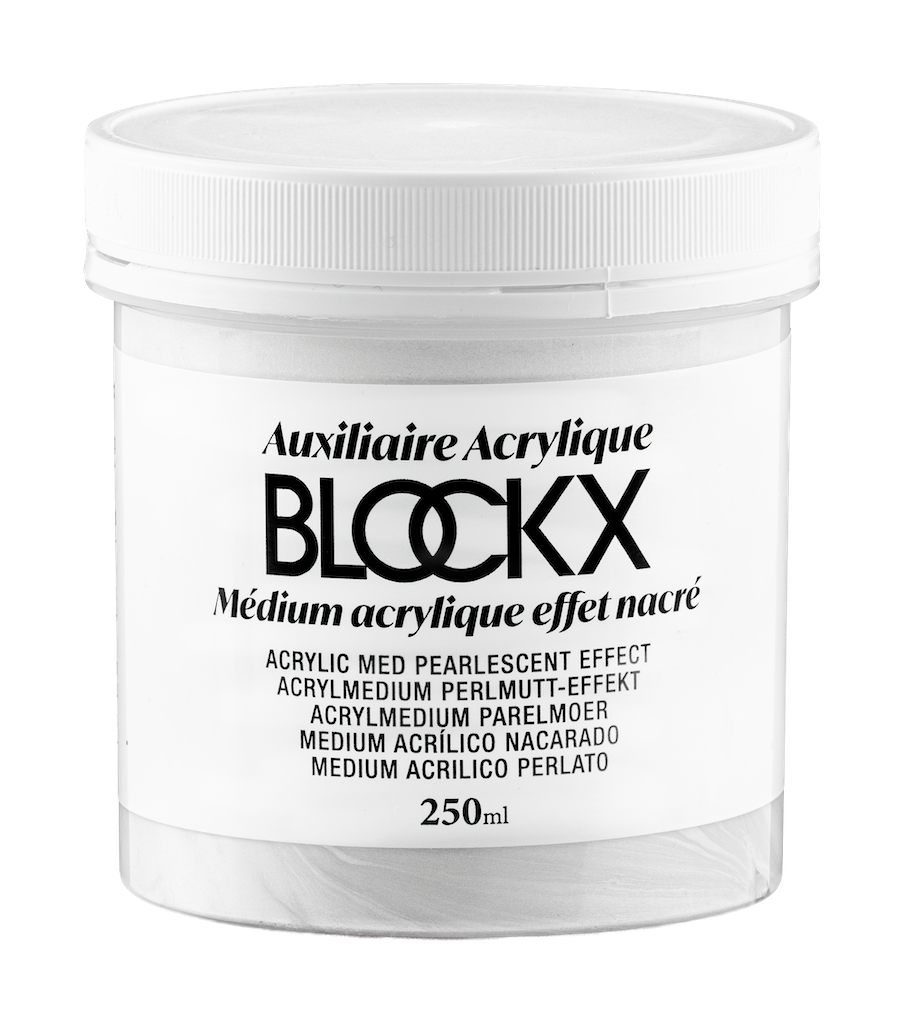 Pearly effect acrylic medium – 250ml