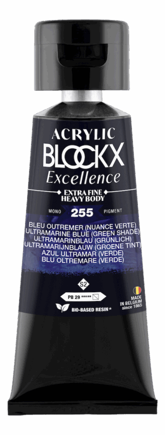 Bleu outremer (nuance verte)